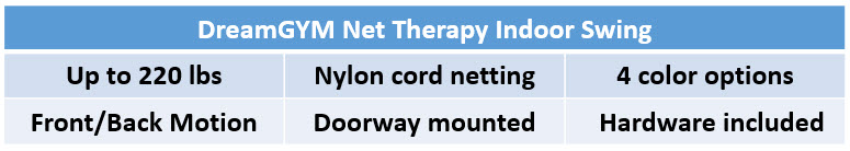 DreamGYM Net Therapy Indoor Swing