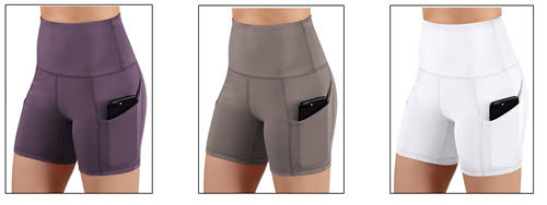 Best Yoga Shorts - ODODOS