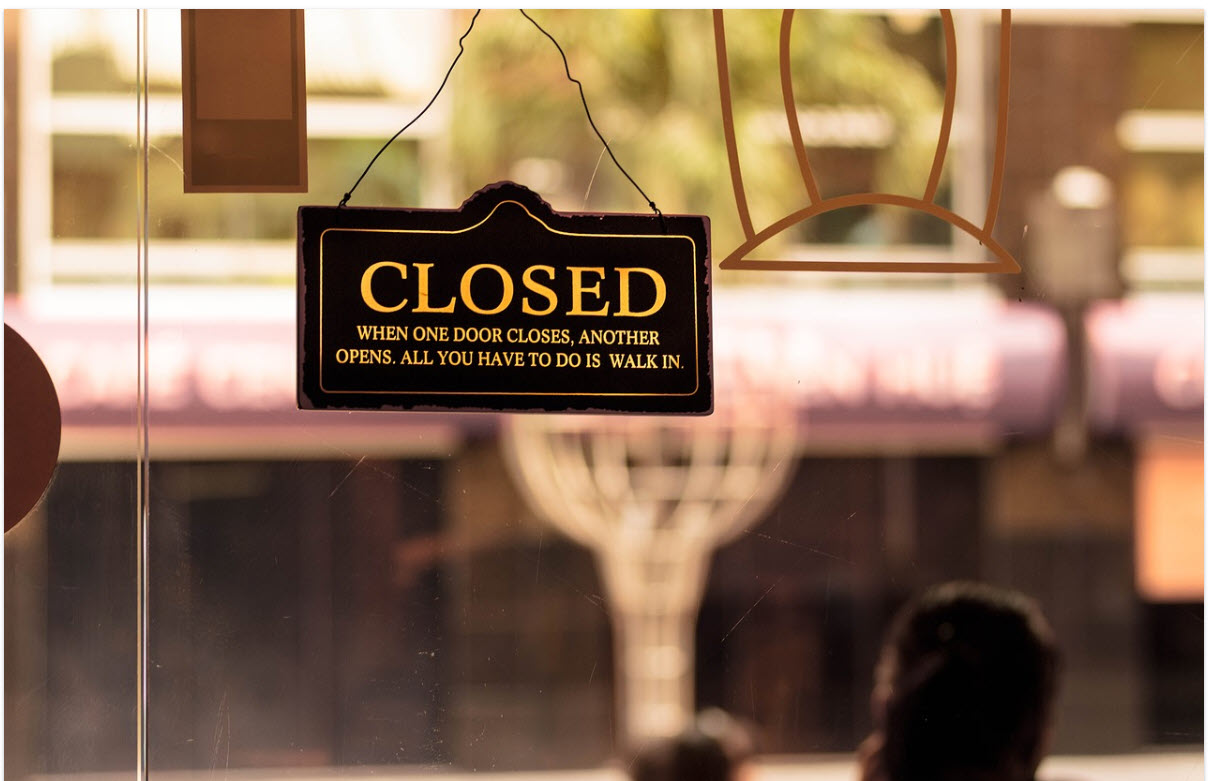 coronavirus restaurant closed