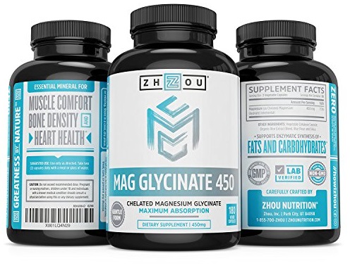 Zhou Nutrition Magnesium Glycinate Chelate